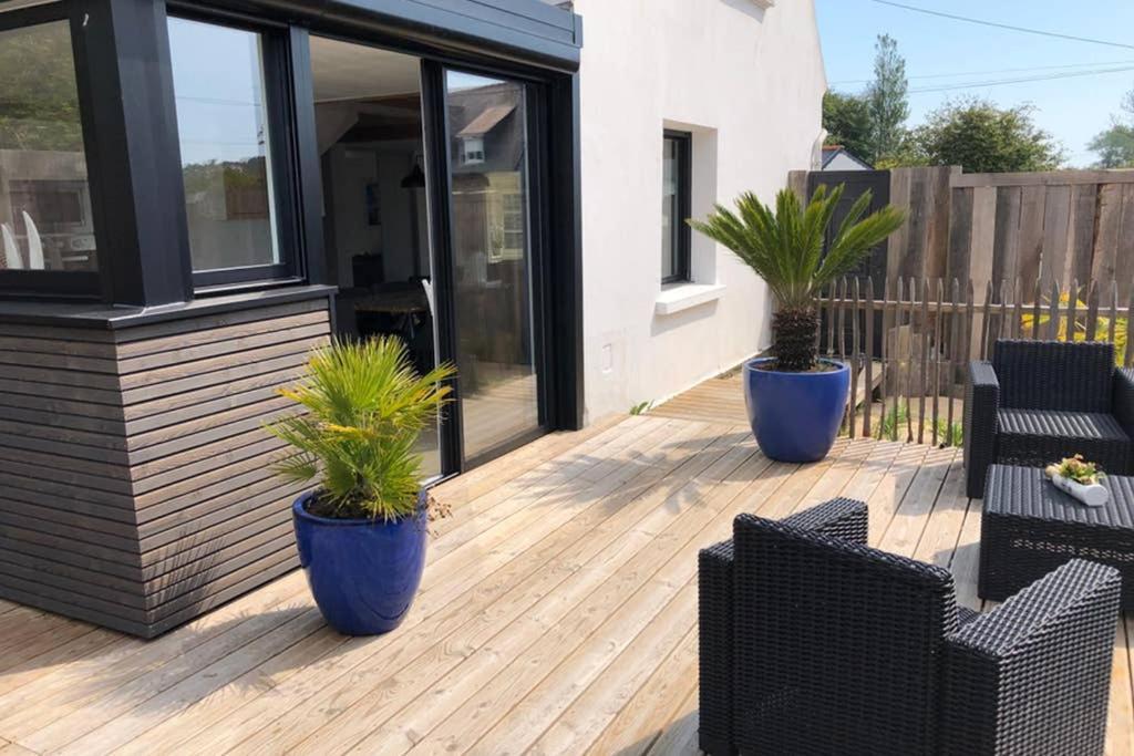 Maison Avec Spa Cote De Granit Rose トレガステル エクステリア 写真