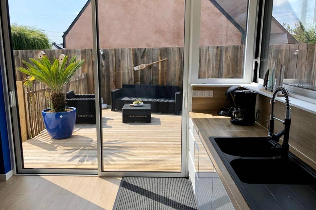 Maison Avec Spa Cote De Granit Rose トレガステル エクステリア 写真
