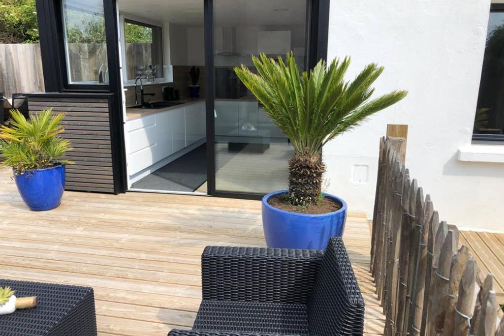 Maison Avec Spa Cote De Granit Rose トレガステル エクステリア 写真